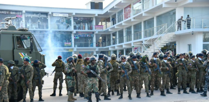 Friusa vivió presencia militar