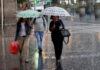 Las lluvias aumentarán en las próximas horas por una vaguada y un sistema frontal